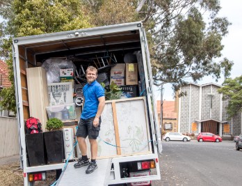 Gladesville removalists & storage - moving truck carrying furniture